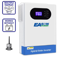 Изображение EASUN 5.6kW 48V ISolar-SMGV-II-5.6KW (5600VA/5600W, Max CH 100A, AC 60) Wi-Fi (фото, картинка)