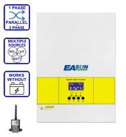 Изображение EASUN 5.6kW 48V ISolar-SMG-II-5.6KP (5600VA/5600W, Max CH 100A, AC 60) Wi-Fi (фото, картинка)