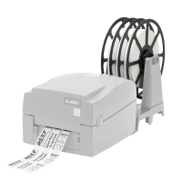 Изображение Набор для многорядной печати текстильной ленты для Godex G500/G530 (фото, картинка)