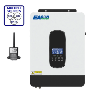 Изображение EASUN 2.2kW 12V ISolar-SMH-II-2.2KW Grey (2200VA/1800W, Max CH 80A, AC 60) Wi-Fi (фото, картинка)