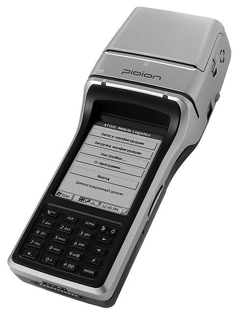Читать информацию - ТСД с термопринтером Pidion BIP-1300 Изображение материала ТСД с термопринтером Pidion BIP-1300