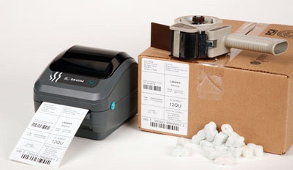 Изображение материала Термопринтер этикеток и принтер с риббоном – помощники в штрихкодировании