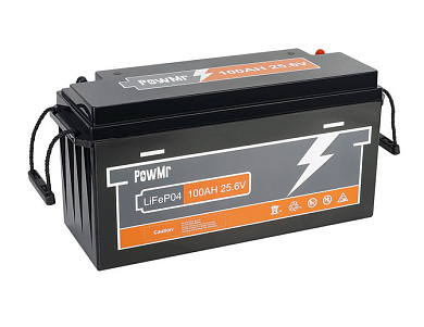 Изображение PowMr 24V 100Ah POW-100AH-25.6V (LiFePo4, BMS) - оригинальный размер 2