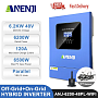 Anenji 6200W 48V ANJ-6200KW-48PL (6200VA/6200W, Max CH 120A, AC 80) Wi-Fi 5