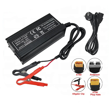 Изображение Зарядное устройство SJT-300E для LiFePO4 аккумуляторов 12V 20A VariCore - оригинальный размер 2