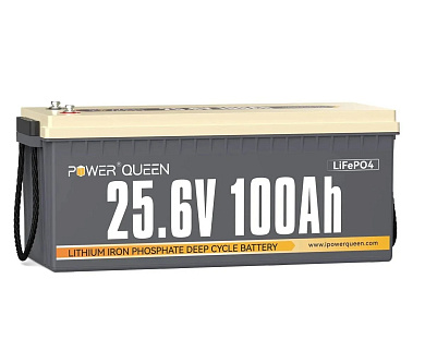 Изображение Power Queen 24V 100Ah (LiFePo4, BMS 100A) - оригинальный размер 2