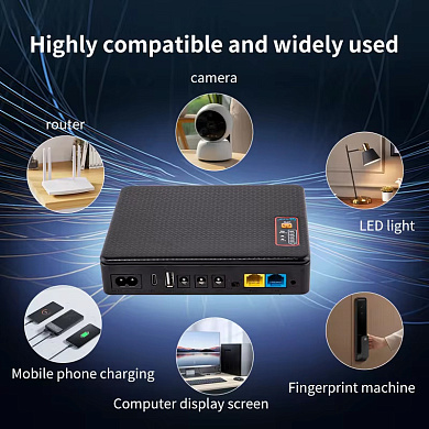 Smart Mini UPS UB01 16000mAh 18W Black (Upgraded) 3