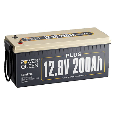 Изображение Power Queen 12V 200Ah Plus (LiFePo4, BMS 200A) - оригинальный размер 2
