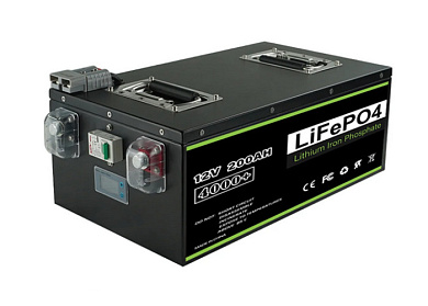 Изображение Liemium 12V 200Ah (LiFePo4, BMS, Iron case) - оригинальный размер 1