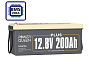 Изображение Power Queen 12V 200Ah Plus (LiFePo4, BMS 200A) - оригинальный размер 1
