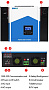 Изображение EASUN 2.2kW 12V ISolar-SMH-II-2.2KW (2200VA/1800W, Max CH 80A, AC 60) - оригинальный размер 6