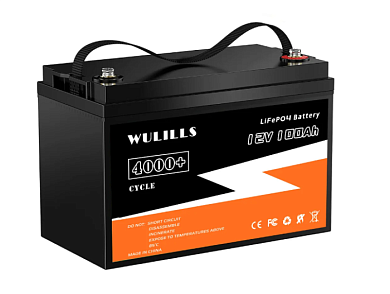 Изображение Liemium/WULILLS 12V 100Ah Puls (LiFePo4, BMS) - оригинальный размер 1