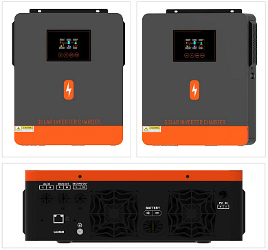 PowMr 6200W 48V POW-HVM6.2M-48V-N (Max CH 120A, AC 100) Wi-Fi 5