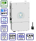 Фото Гібридний інвертор сонячний Deye SUN-12K-SG02LP1-EU-AM3, LV (12kW, 48V, 1Ph, 3-MPPT) Wi-Fi