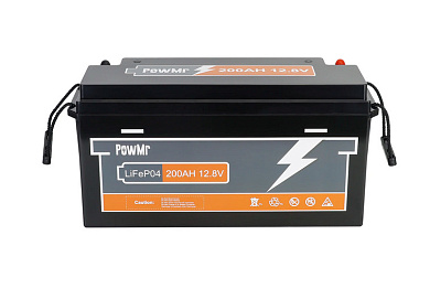 Изображение PowMr 12V 200Ah POW-200AH-12.8V (LiFePo4, BMS) - оригинальный размер 2