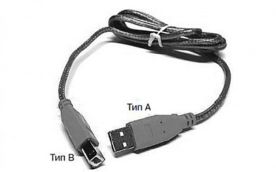 Изображение Кабель USB (тип А к типу В) для подключения ПК  - оригинальный размер 1