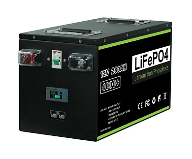 Изображение Liemium 12V 280Ah (LiFePo4, BMS, Iron case) - оригинальный размер 1