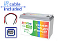 Фото Redodo 12V 100Ah (LiFePo4, BMS 100A) + КАБЕЛИ к ИНВЕРТОРУ (50см)