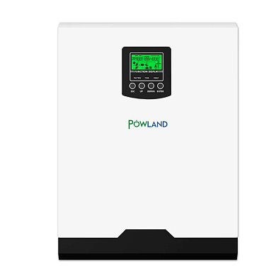 Изображение Powland 1000W 12V ISolar-SPR-1K (Max СH 50A, AC 20) - оригинальный размер 1