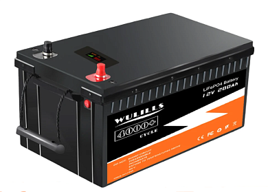 Изображение Liemium/WULILLS 12V 200Ah Puls (LiFePo4, BMS) - оригинальный размер 1