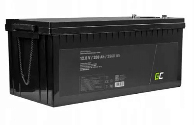 Green Cell 12,8V 200Ah (LiFePo4, BMS) 1