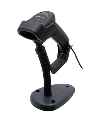 Изображение Datalogic QuickScan QD2590 2D Black (QD2590-BKK1S) с подставкой - оригинальный размер 1