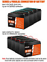 Powland 12V 100Ah IBattery-PL-12V-100AH (LiFePo4, BMS) 6