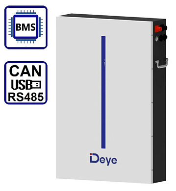 Изображение Deye 48V (51.2V) 120Аh RW-M6.1-B (LiFePo4, BMS) - оригинальный размер 1