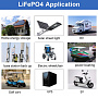 Изображение EASUN 12V 200Ah IBattery-TP-12200AH (LiFePo4, BMS) - оригинальный размер 3