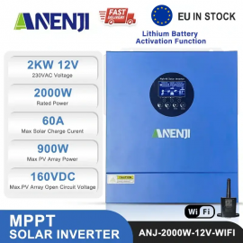 Изображение Anenji 2000W 12V ANJ-2000W-12V (2000VA/2000W, Max CH 120A, AC 80) Wi-Fi - оригинальный размер 4