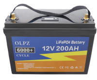 Аккумулятор OLPZ 12V 200Ah (LiFePo4, BMS)