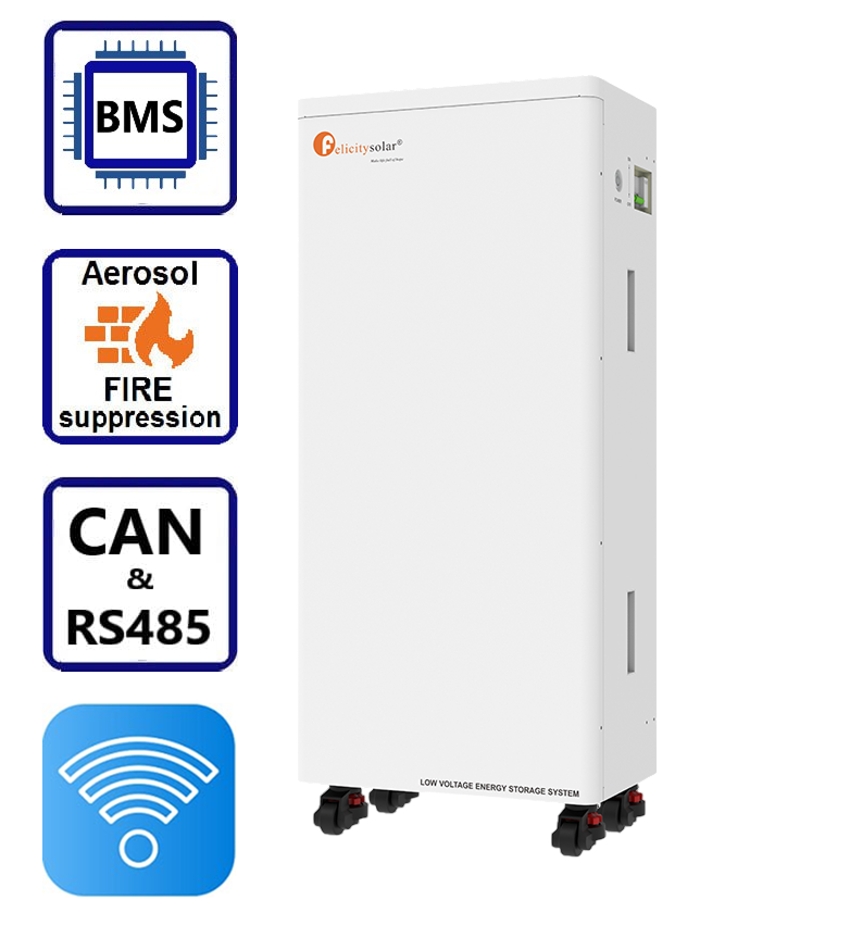 Felicity Solar 48V (51.2V) 280h FLA48280-EU (LiFePo4, BMS, Wi-Fi) 7