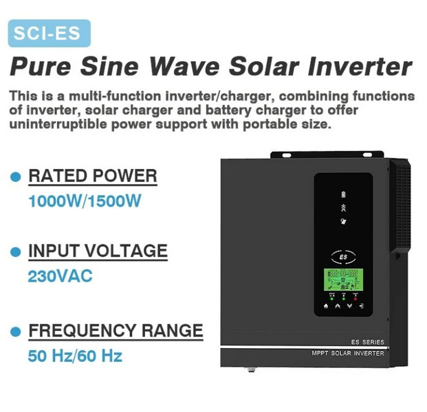 Anern 1.5kW 24V AN-SCI-ES-1500 (1500VA/1500W, Max CH 80A, AC 40) 2