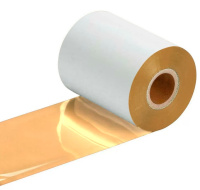 Ріббон 35х300 Resin Textil, золото (Gold), Metallic