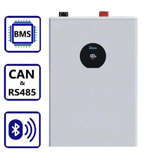 Аккумулятор Deye 48V (51.2V) 230Ah SE-F12-C (LiFePo4, BMS, Bluetooth)