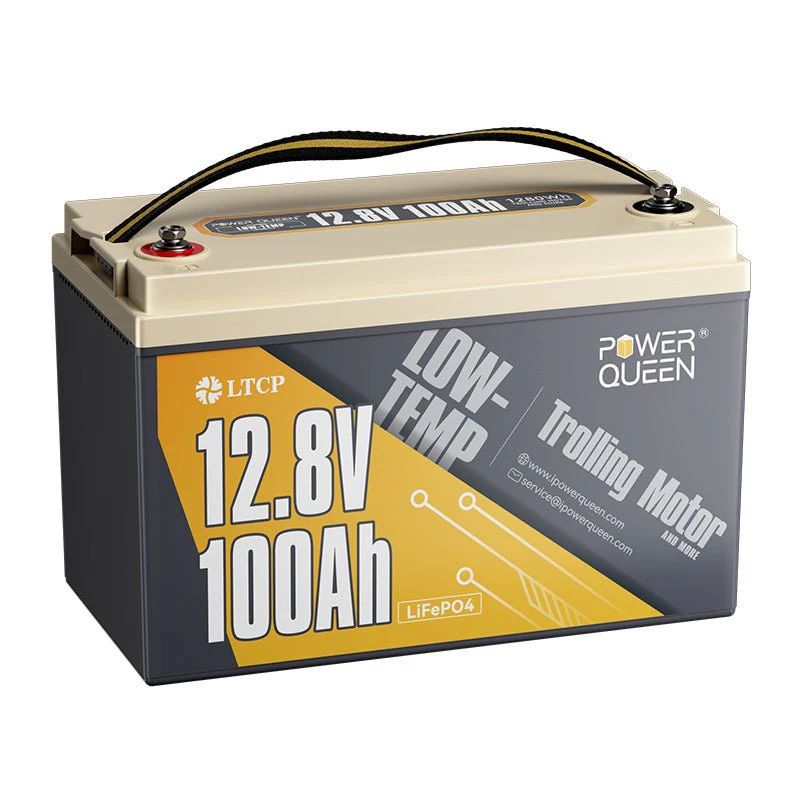 Изображение Power Queen 12V 100Ah Low-Temp (LiFePo4, BMS 100A) - оригинальный размер 8