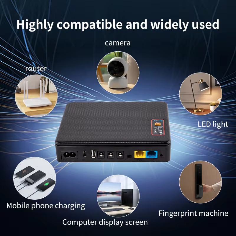 Изображение Smart Mini UPS UB01 16000mAh 18W Black (Upgraded) - оригинальный размер 3