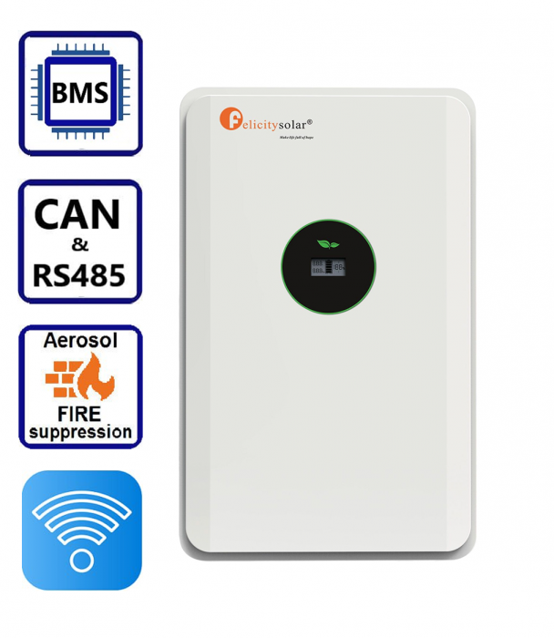 Изображение Felicity Solar 24V 280Ah FLA24280-EU (LiFePo4, BMS, Wi-Fi) - оригинальный размер 1