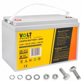 VOLT 12V 100Ah 6AKLB10112 (LiFePo4, BMS) 2