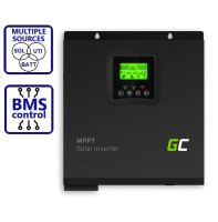 Гибридный инвертор солнечный Green Cell 3000 IN INVSOL02 (3000W 24V)
