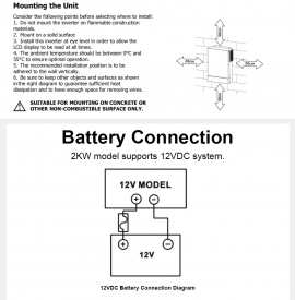EASUN 2kW 12V ISolar-SMG-II-2KW-12V (2000VA/2000W, Max CH 120A, AC 80) Wi-Fi 10