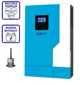 Изображение EASUN 3.5kW 24V ISolar-SML-III-3.5KW (3500VA/3500W, Max CH 110A, AC 80) Wi-Fi - оригинальный размер 1