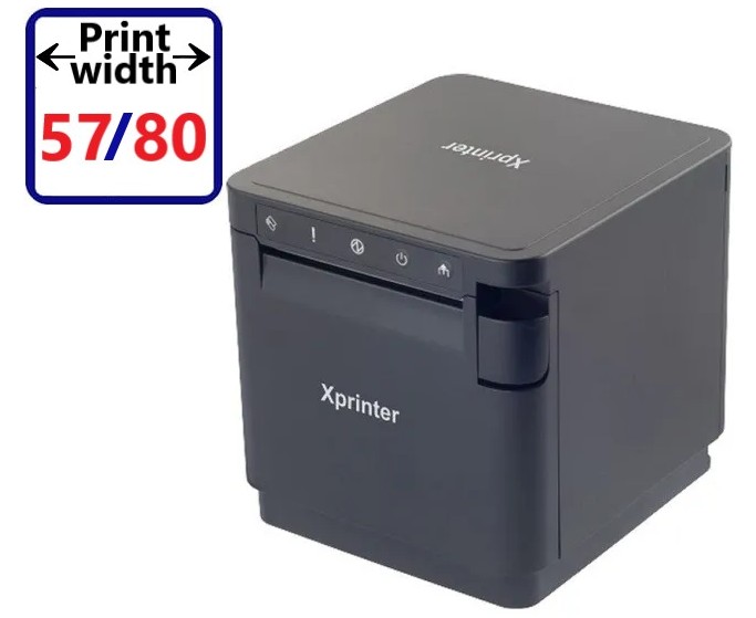 Изображение Xprinter XP-T890H (USB+Ethernet+RS232) Черный - оригинальный размер 1