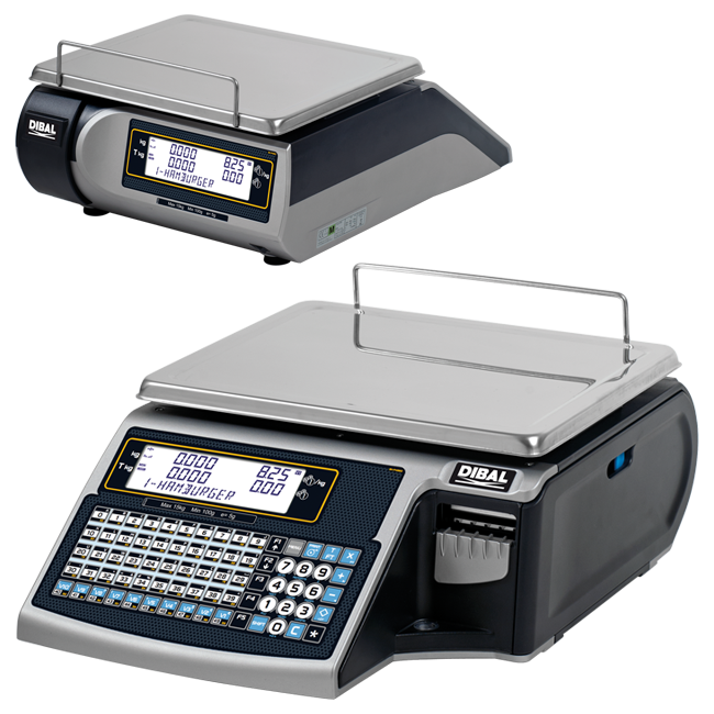 Изображение Dibal M525F ALPHA 6/15 KG (7M251P2LGMUA) - оригинальный размер 1
