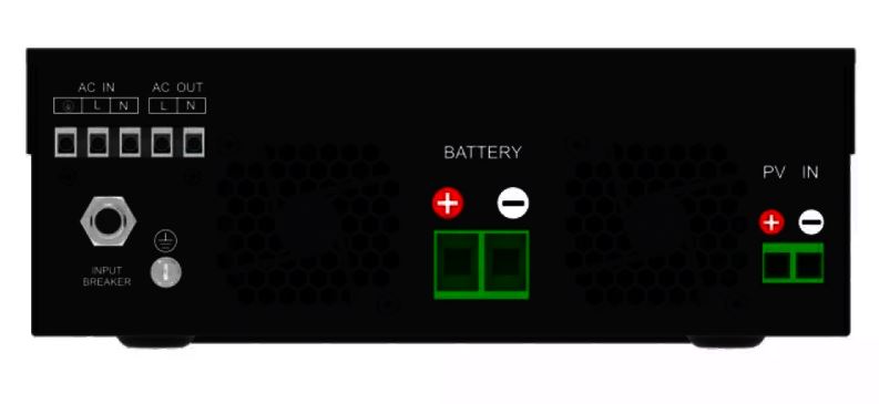 EASUN 3kW 24V ISolar SMH 3KW (3000VA/2400W, Max CH 70A, AC 20/30) 2