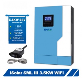 Изображение EASUN 3.5kW 24V ISolar-SML-III-3.5KW (3500VA/3500W, Max CH 110A, AC 80) Wi-Fi - оригинальный размер 6
