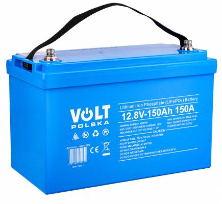 VOLT 12V 150Ah (LiFePo4, BMS, Bluetooth) 2