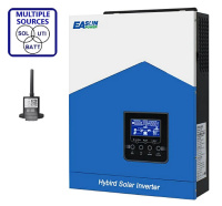 Гібридний інвертор сонячний EASUN 3.2kW 24V ISolar-SMH-II-3.2KW (3200VA/3000W, Max CH 80A, AC 60) Wi-Fi