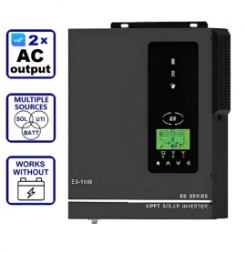 Anern 1.5kW 24V AN-SCI-ES-1500 (1500VA/1500W, Max CH 80A, AC 40) 1