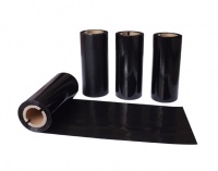 Ріббон 110х300 WAX, черный (под угл. голову)